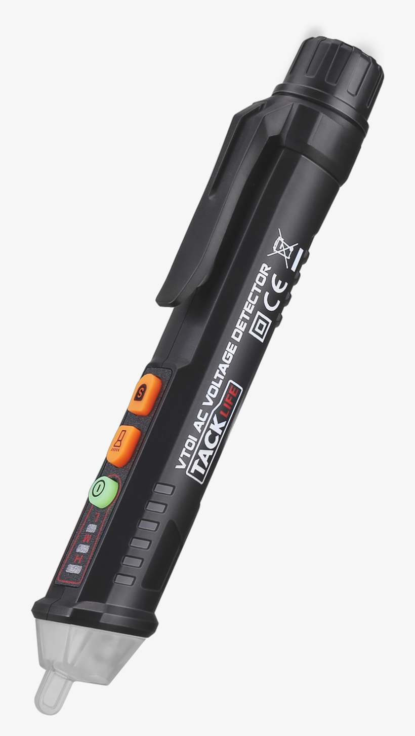 Tacklife Vt01 Classic Non-contact Voltage Tester - Electric Potential Difference, transparent png download