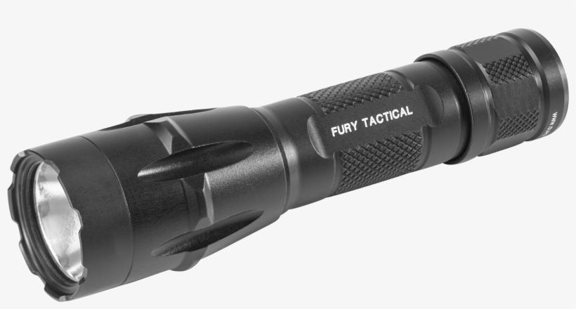 Dual Fuel Tactical Led Flashlight - Surefire Dual Fuel Fury, transparent png download