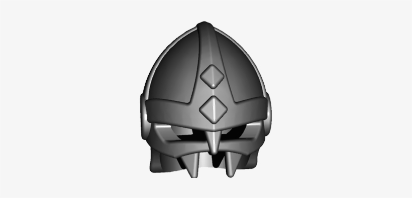 Brickwarriors Viking Helmet Saber Scorpion S Lair Custom - Viking Helmet Transparent, transparent png download