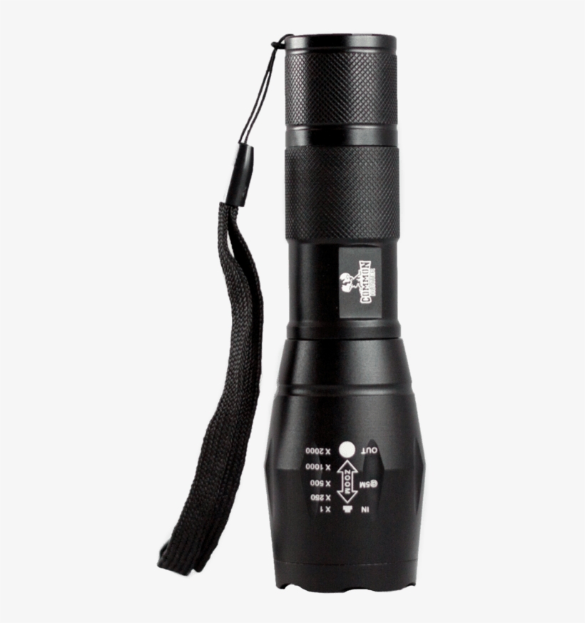 Bright Led Hunting Flashlight - Flashlight, transparent png download