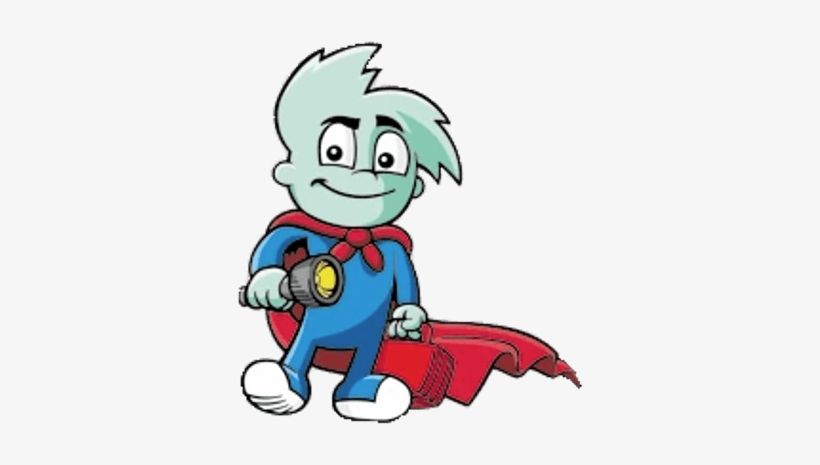 Pajama Sam Holding Flashlight - Pajama Sam In No Need To Hide, transparent png download
