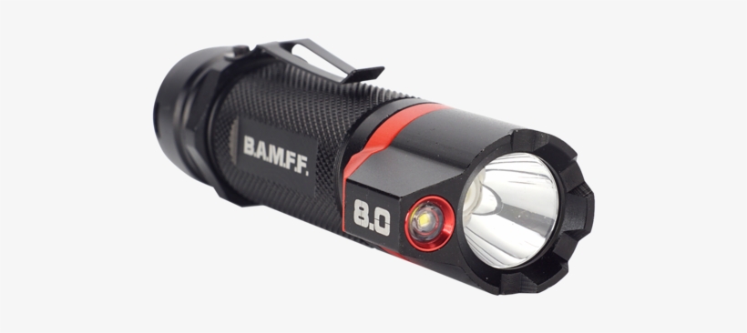 B - A - M - F - F - - Dual Led Flashlights - Striker B.a.m.f.f. 8.0 800 Lumen Rechargeable Dual, transparent png download