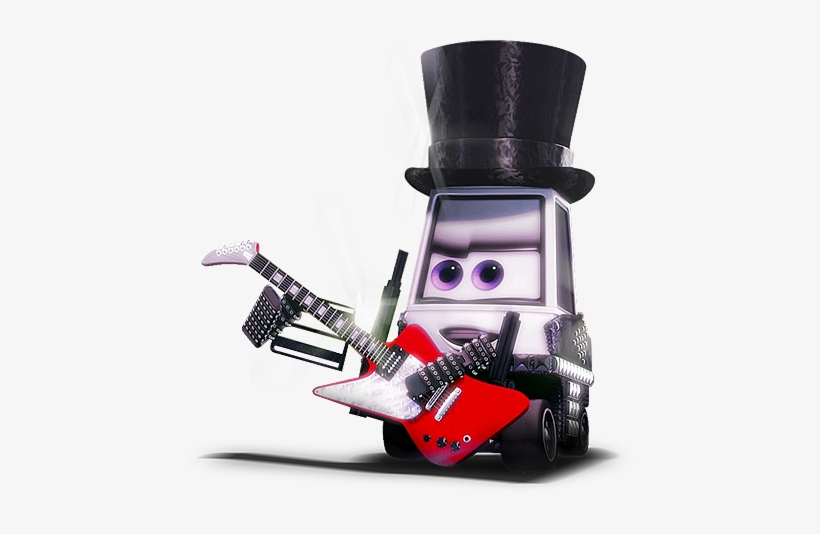 Rocky The Guitar Player - Cars Toons Eddie And Rocky, transparent png download