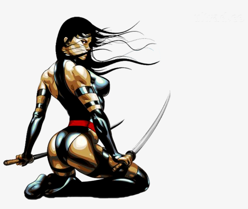 Mulher Ninja Em Png - Psylocke X Men, transparent png download