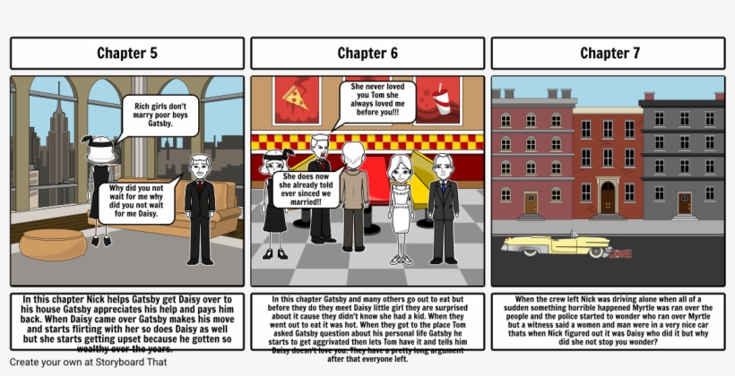 The Great Gatsby - Cartoon, transparent png download