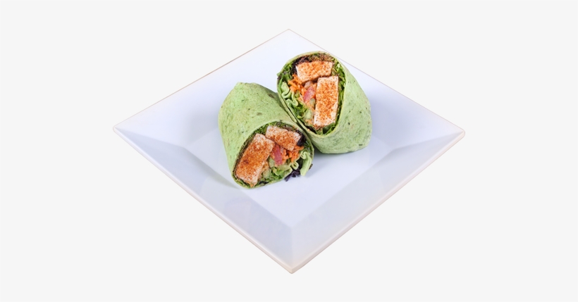 Mediterranean Tofu Wrap - Tofu, transparent png download