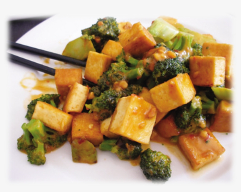 Tofu Broccoli Stir Fry Recipe - Salad, transparent png download
