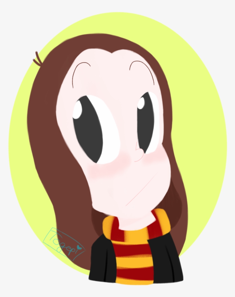 Hermione By Theamazingtogepi On Deviantart Clipart - Cartoon, transparent png download