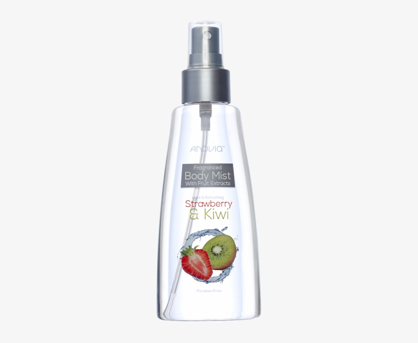 Anovia Strawberry & Kiwi Body Mist - Body Spray, transparent png download