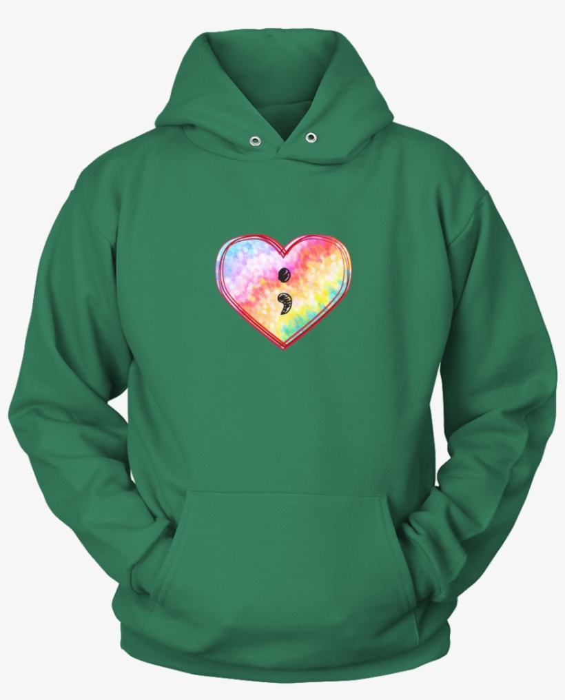 Mapletwig Rainbow Heart Semicolon - Sex, Pugs And Rock & Roll - Green, transparent png download