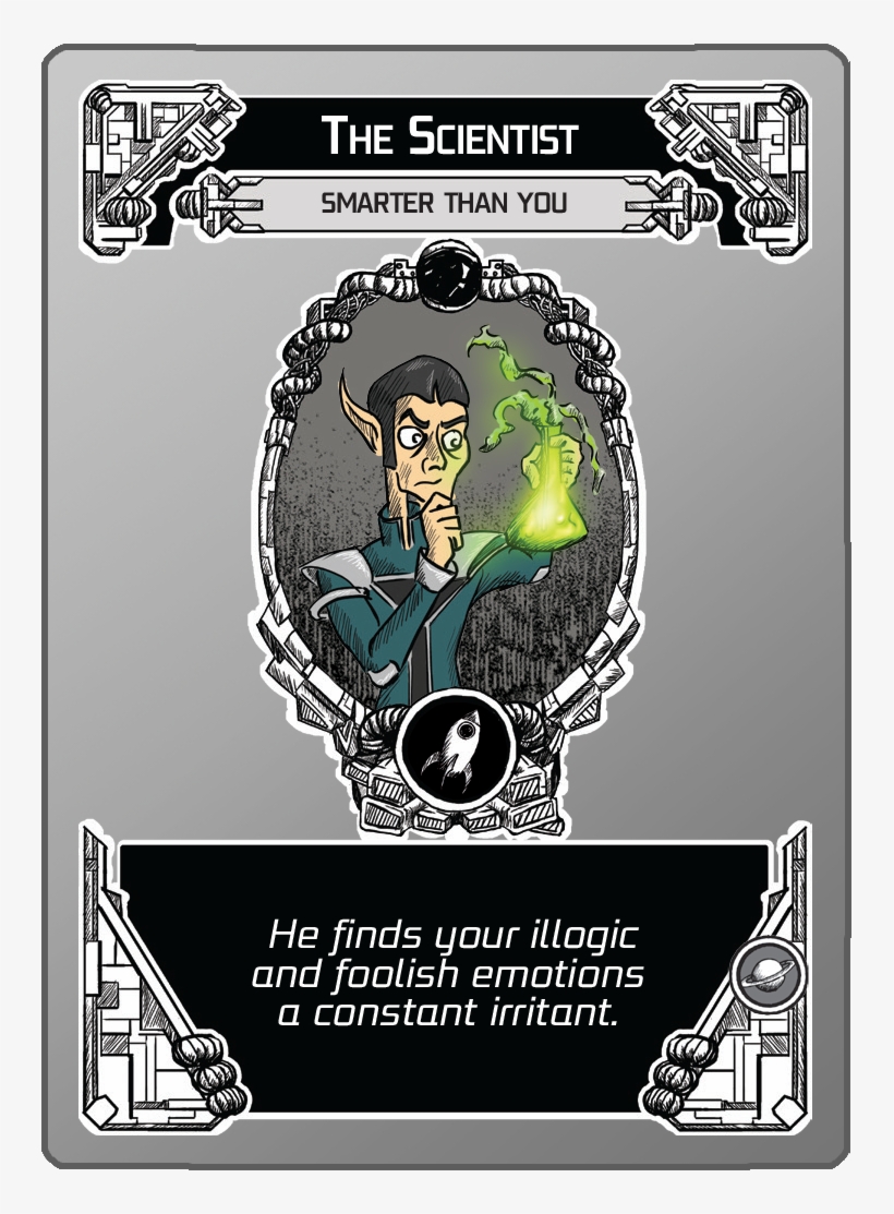 Scientist - Gloom In Space (games/puzzles), transparent png download