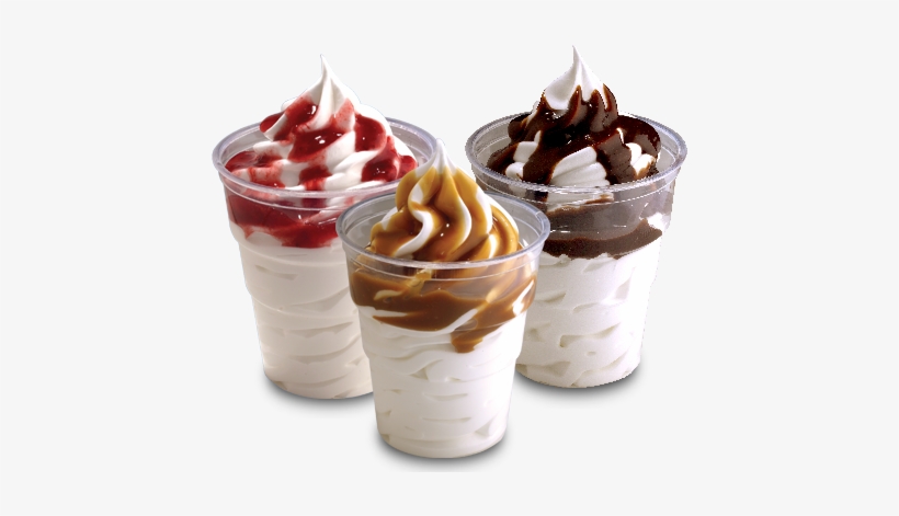 Pineapple Coco Delight - Soft Ice Cream Sundae, transparent png download