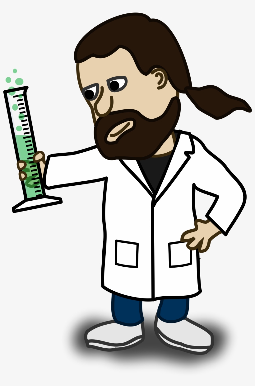 Scientist Transparent - ตัว การ์ตูน เคมี, transparent png download