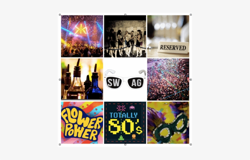 Throwing The Ultimate Theme Party At Your Nightclub - 80's Luncheon Napkins 16/pkg, Pkg/3, transparent png download