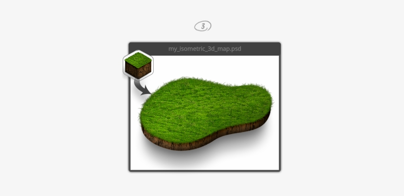 Choose A Style Preset Done - 3d Isometric Map Psd, transparent png download