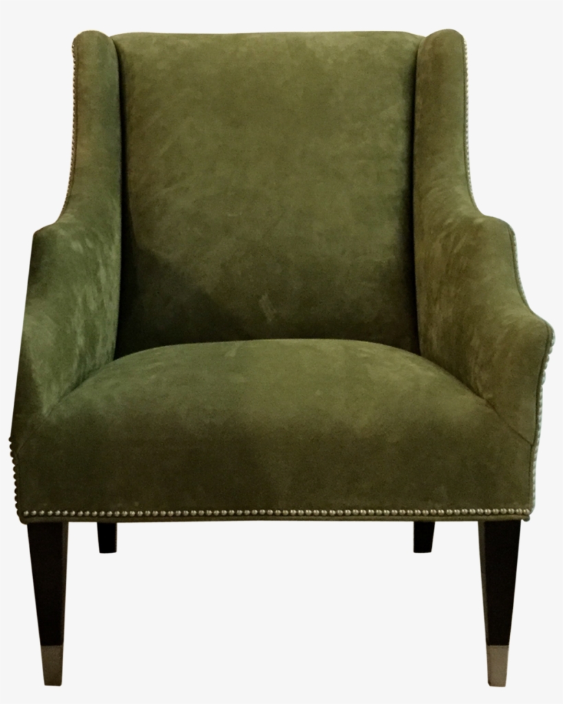 This Moss Green Chair Can Work With A Variety Of Color - Club Chair, transparent png download