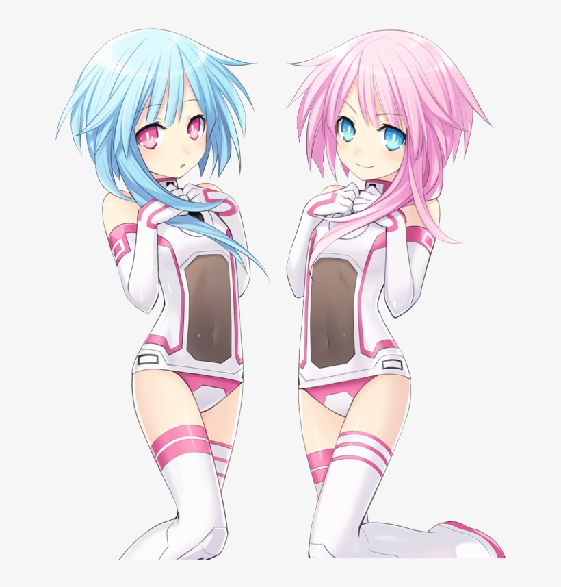 White Sisters - Hyperdimension Neptunia White Sister, transparent png download