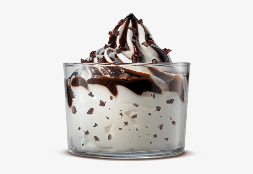 Cookie Crunch Sundae - Sundae Burger King, transparent png download