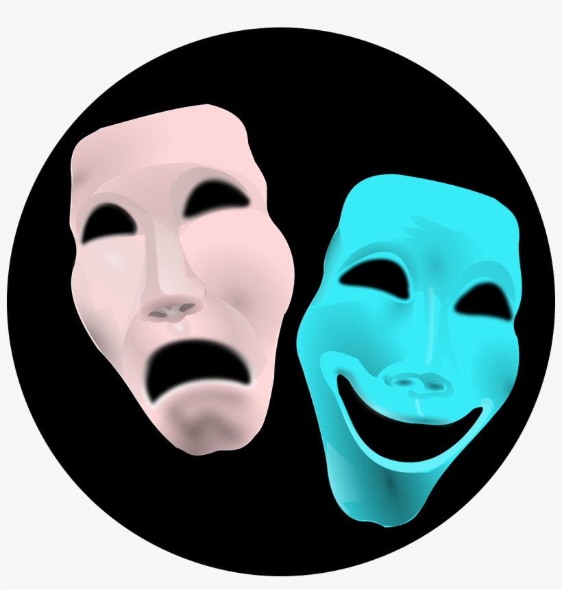 Cars Svg Kawaii - Theatre Masks, transparent png download