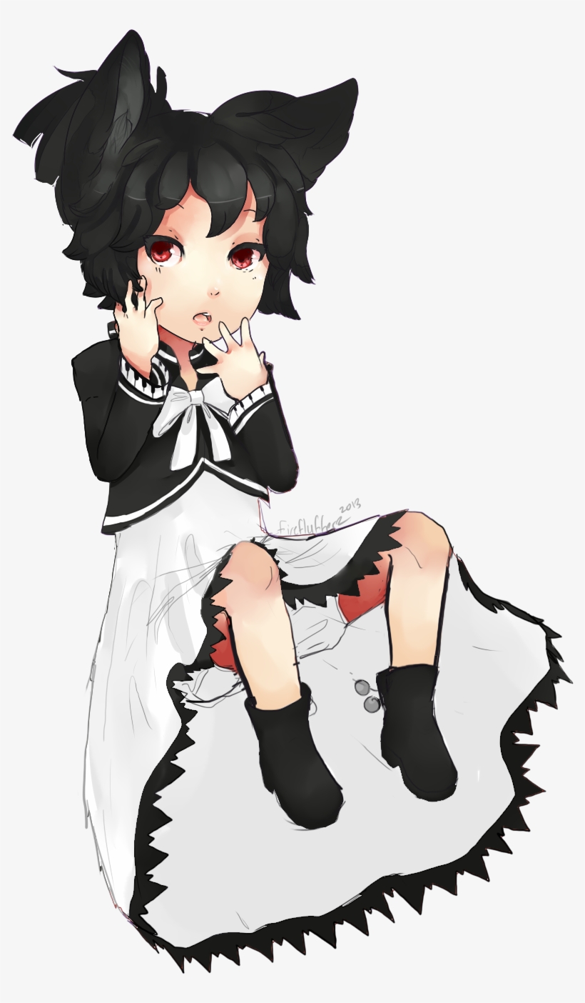 Loli Wolfgirl - Cartoon, transparent png download