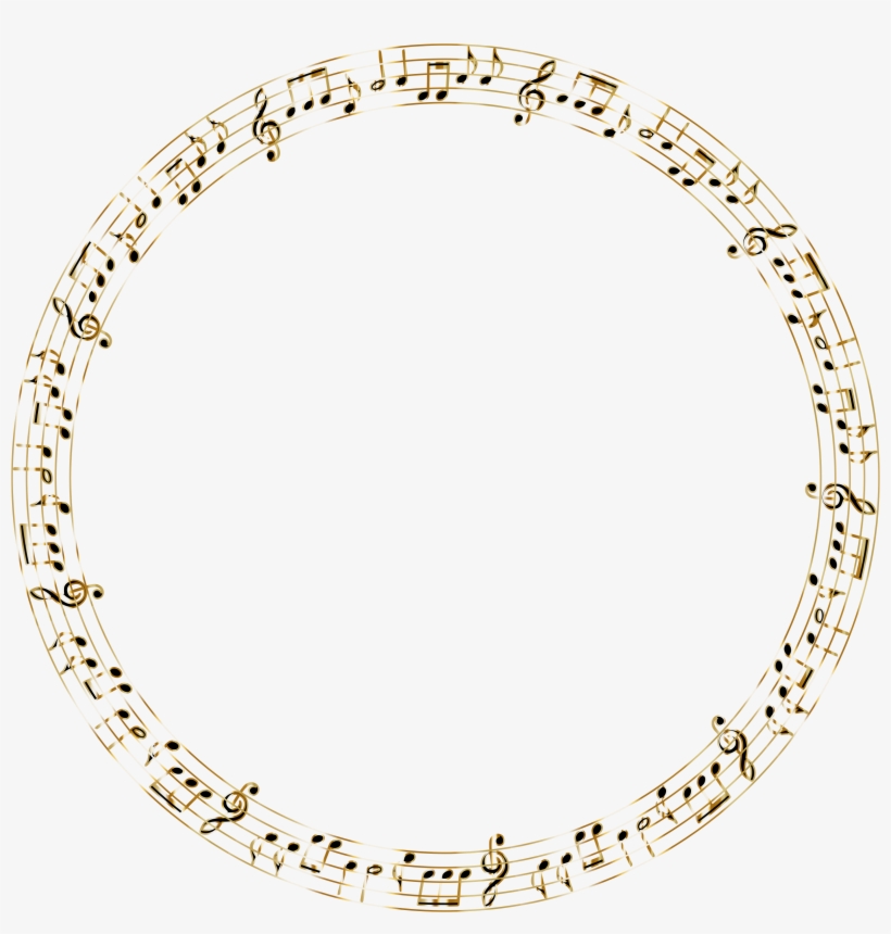 Big Image - Round Floral Border Transparent, transparent png download