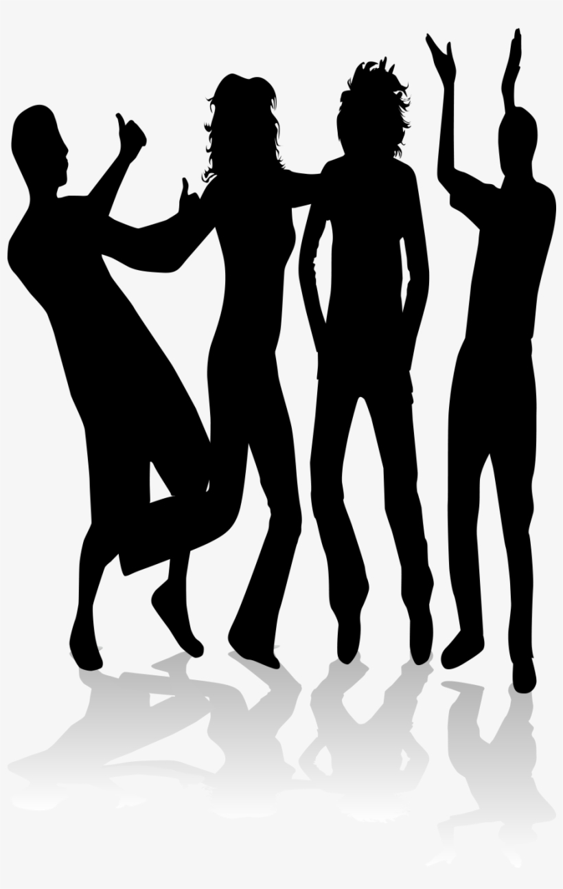 Silhouette Png For Free Download On - Dancing Silhouettes, transparent png download
