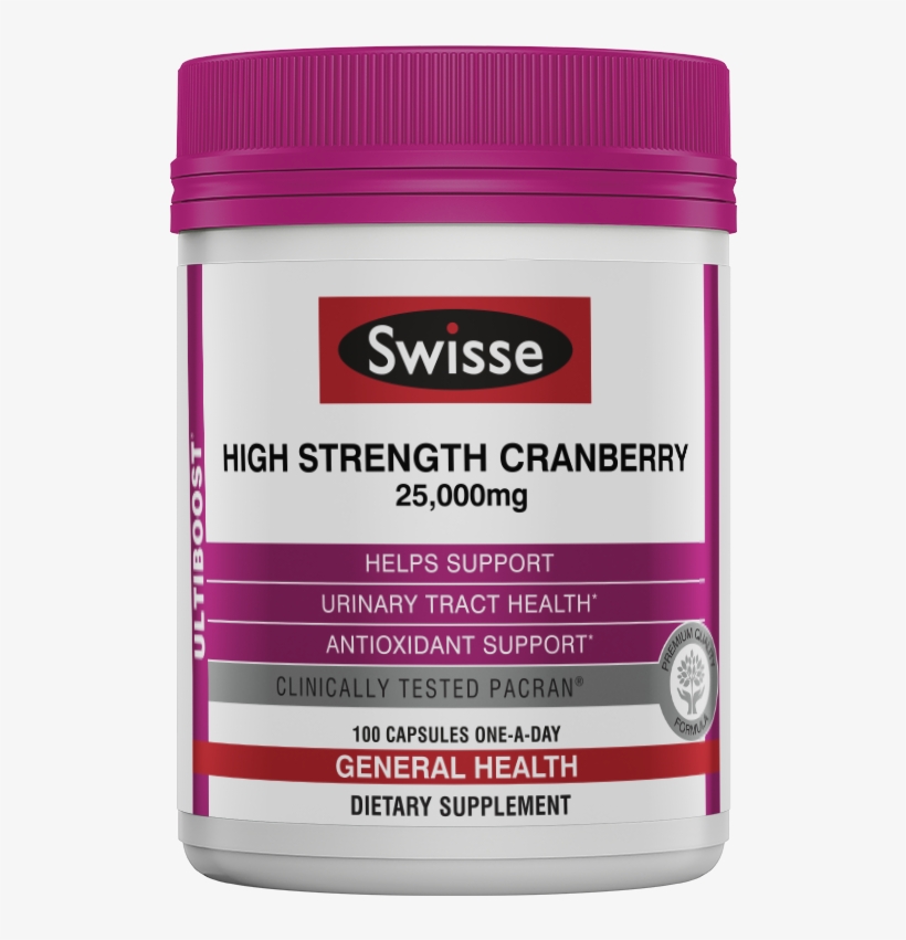 Swisse Ultiboost High Strength Cranberry - Swisse Ultiboost Prostate - 50 Tablets, transparent png download