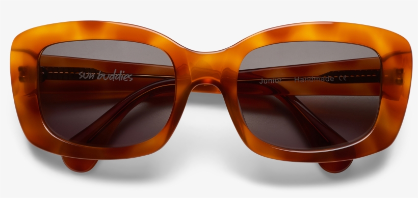 Bengt Wearing Junior Caramel Tortoise - Close-up, transparent png download