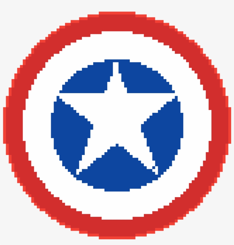 Captain America Shield - Sticker For Captain America, transparent png download