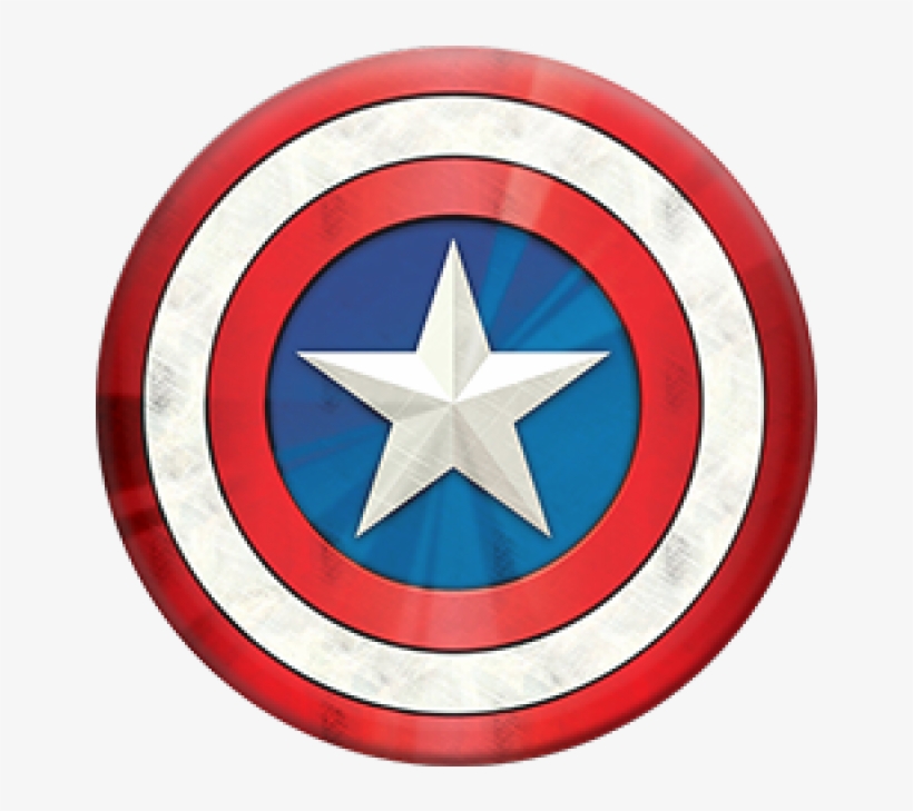 More Views - Marvel Captain America Logo, transparent png download
