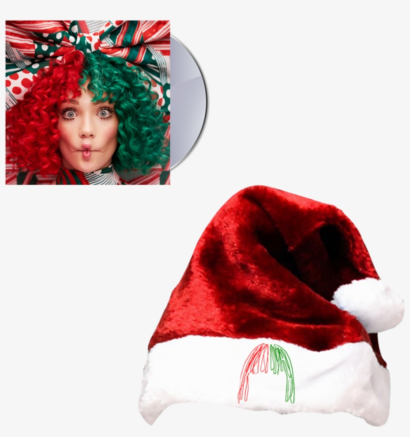 Everyday Is Christmas Cd And Santa Hat - Sia Everyday Is Christmas, transparent png download