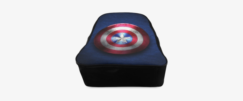 Psylocke Leather School Backpack With Captain America's - Captain America, transparent png download
