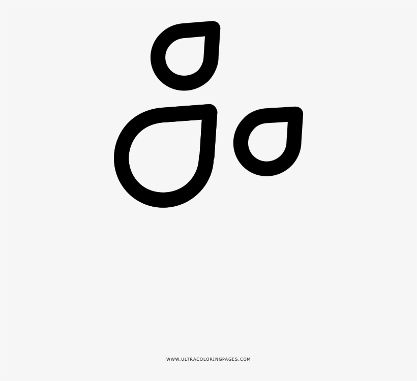 Gotas De Água Desenho Para Colorir - Line Art, transparent png download