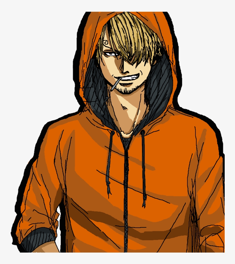 Color By Harribel On Deviantart - Sanji Cool Style, transparent png download