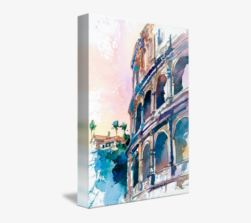 Download To Your Desktop Jasmine Buchanan - Gallery-wrapped Canvas Art Print 11 X 16 Entitled Roman, transparent png download