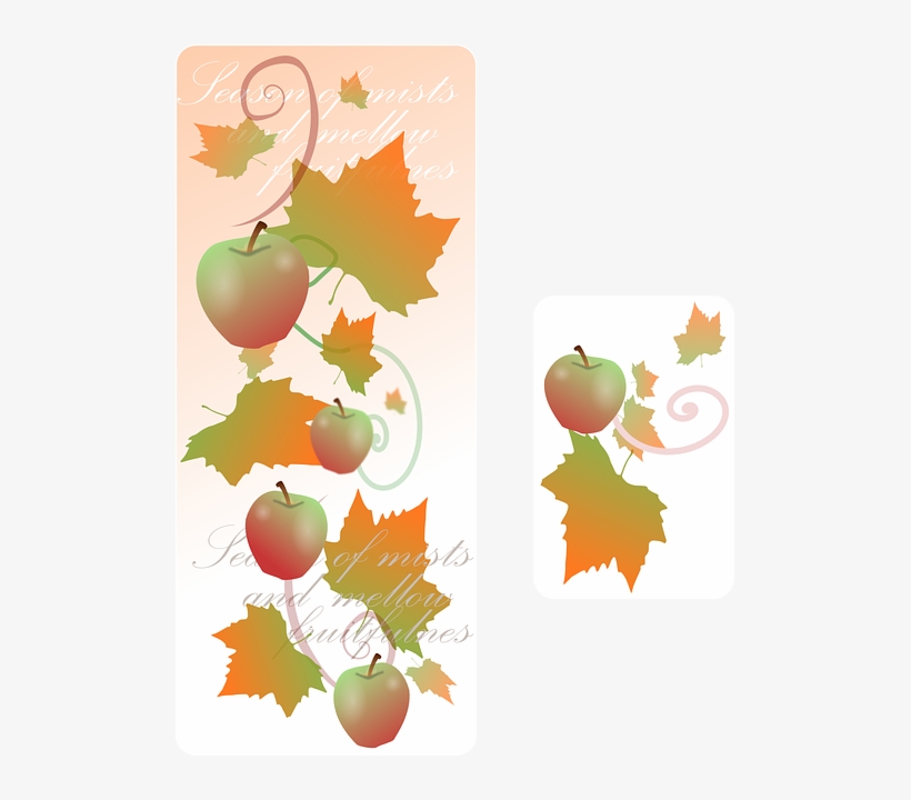 Decorations, Fall, Plants, Border, Free, Falling - Autumn Clip Art, transparent png download