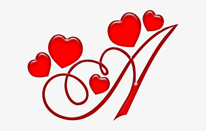 Você Poderá Gostar Também Desses Artigos - Letra A Com Coração, transparent png download