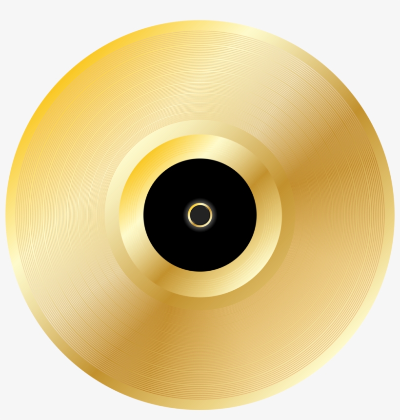 Transparent Records Gold - Portable Network Graphics PNG Image