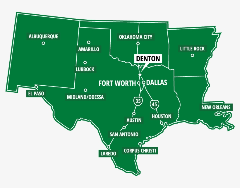 About Unt - Unt On Texas Map, transparent png download