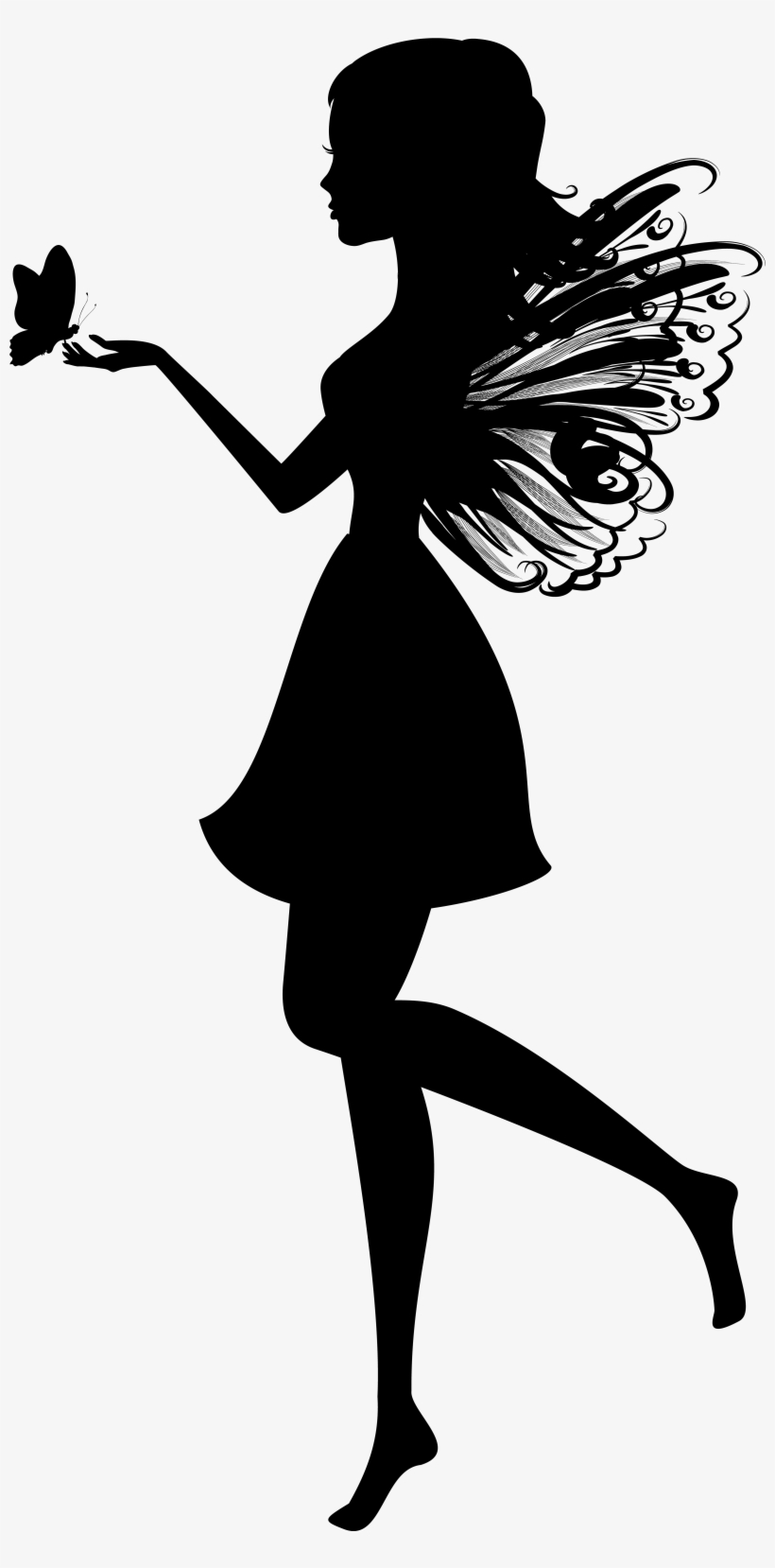 Png Freeuse Image Result For Free Fairy Fairies Pinterest - Free Fairy Silhouette Png, transparent png download