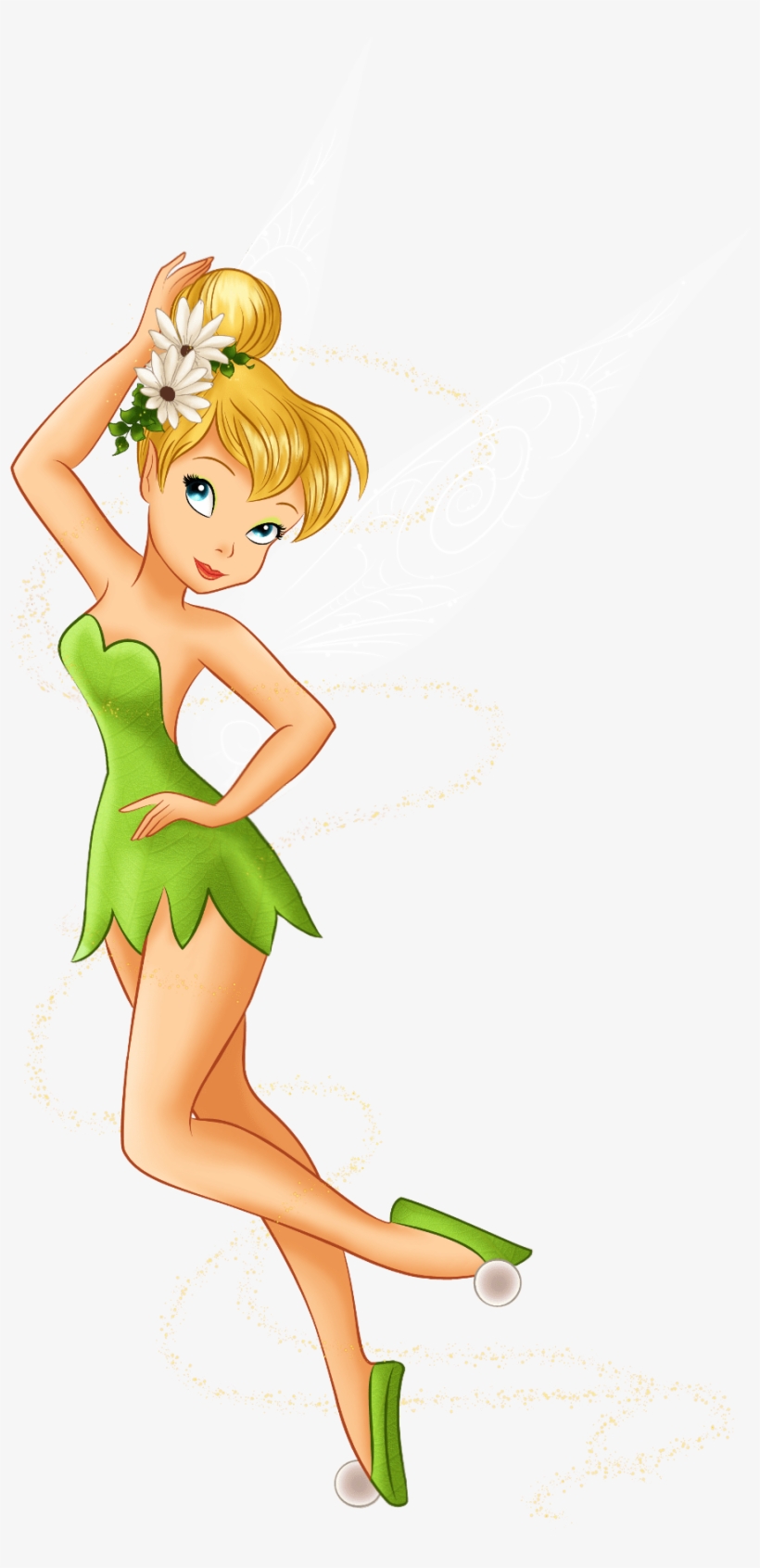 Princess Tinkerbell 6 Clipart Graduation Cap - Tinkerbell Png, transparent png download