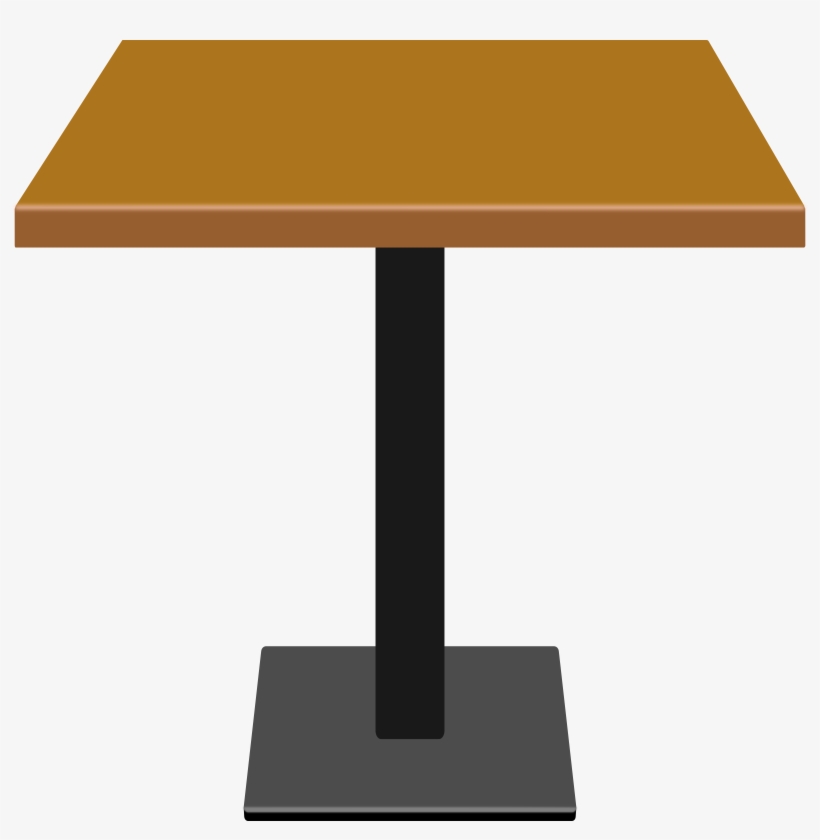 Big Image Table Clipart E - Square Table Clipart Png, transparent png download