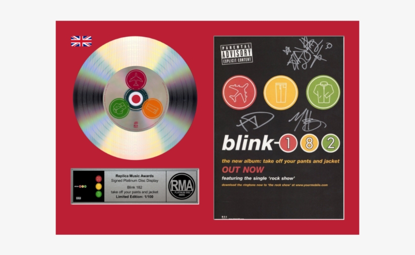 Take Off Your Pants And Jack - Blink 182 Take Off Your, transparent png download