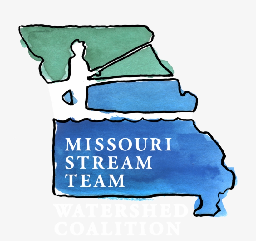 Mstwc Logo White - Missouri Stream Team, transparent png download
