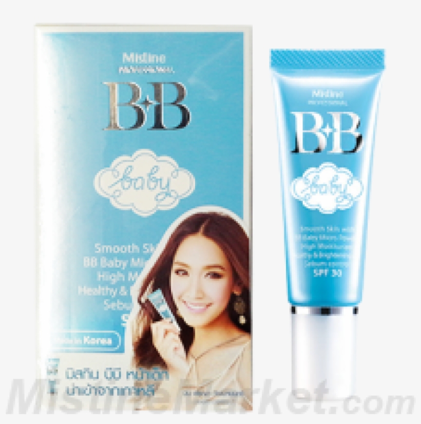 Foundation Mistine Bb Baby Face 120thb - Bb Baby Face Cream Mistine, transparent png download