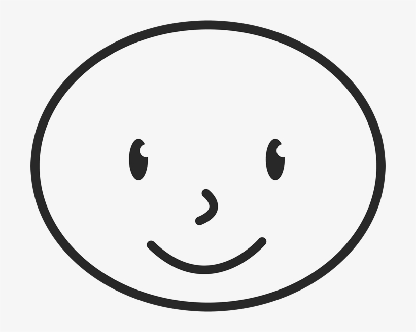 Newborn Baby Face Rubber Stamp - Ad Villaviciosa De Odon, transparent png download