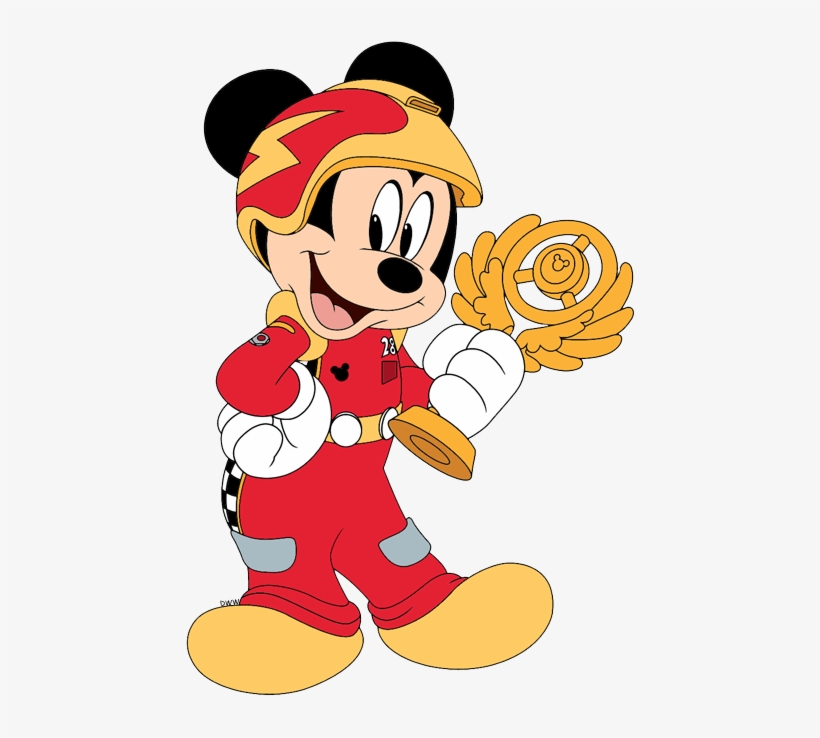Mickey And The Roadster Racers Clip Art, transparent png download