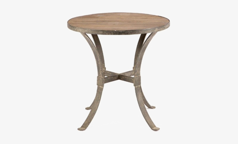 End Table Png Clipart - Gabby Charles Recycled Pine And Metal (grey) Side Table,, transparent png download
