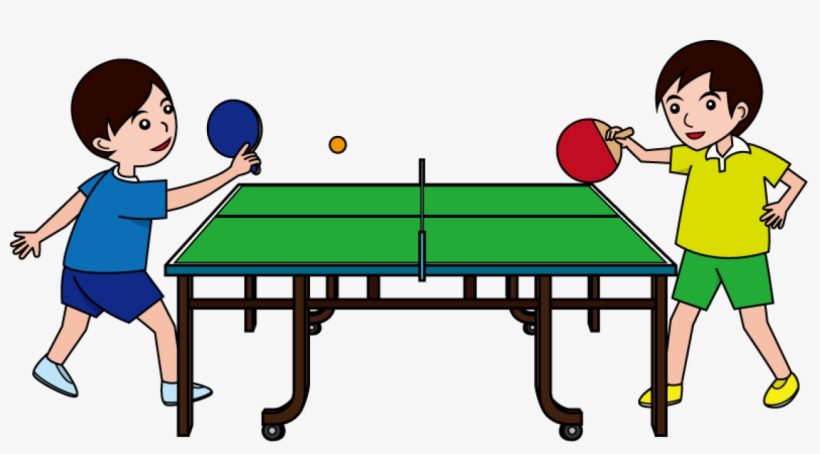Game Table Clipart Game Table Clipart - Table Tennis Clip Art, transparent png download