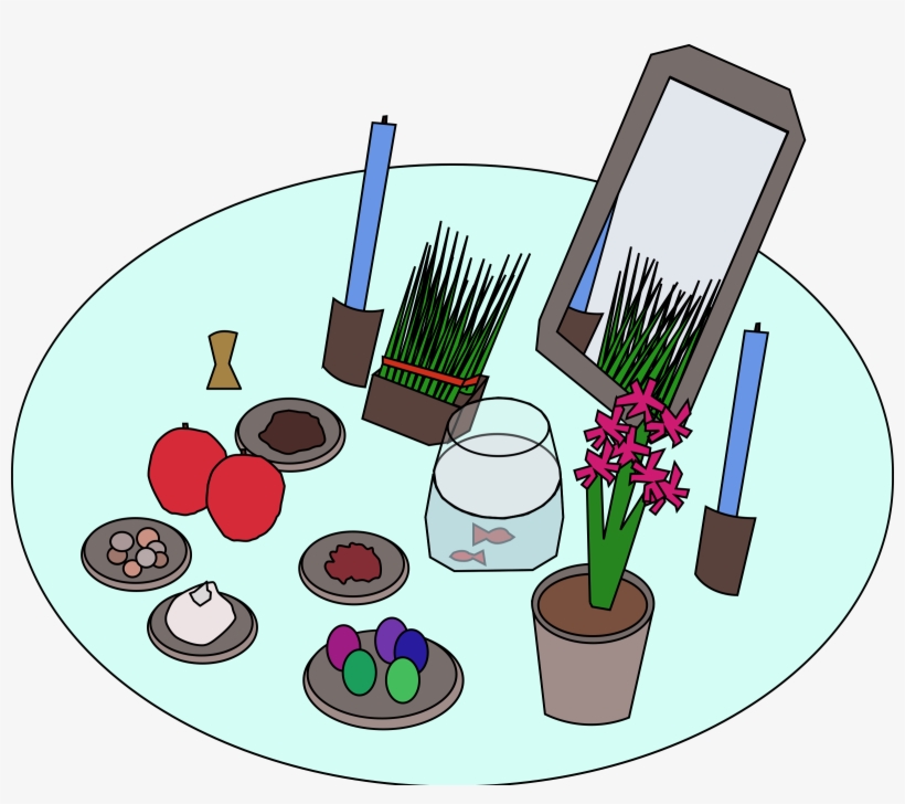 Big Image - Haft Seen Table Clipart, transparent png download